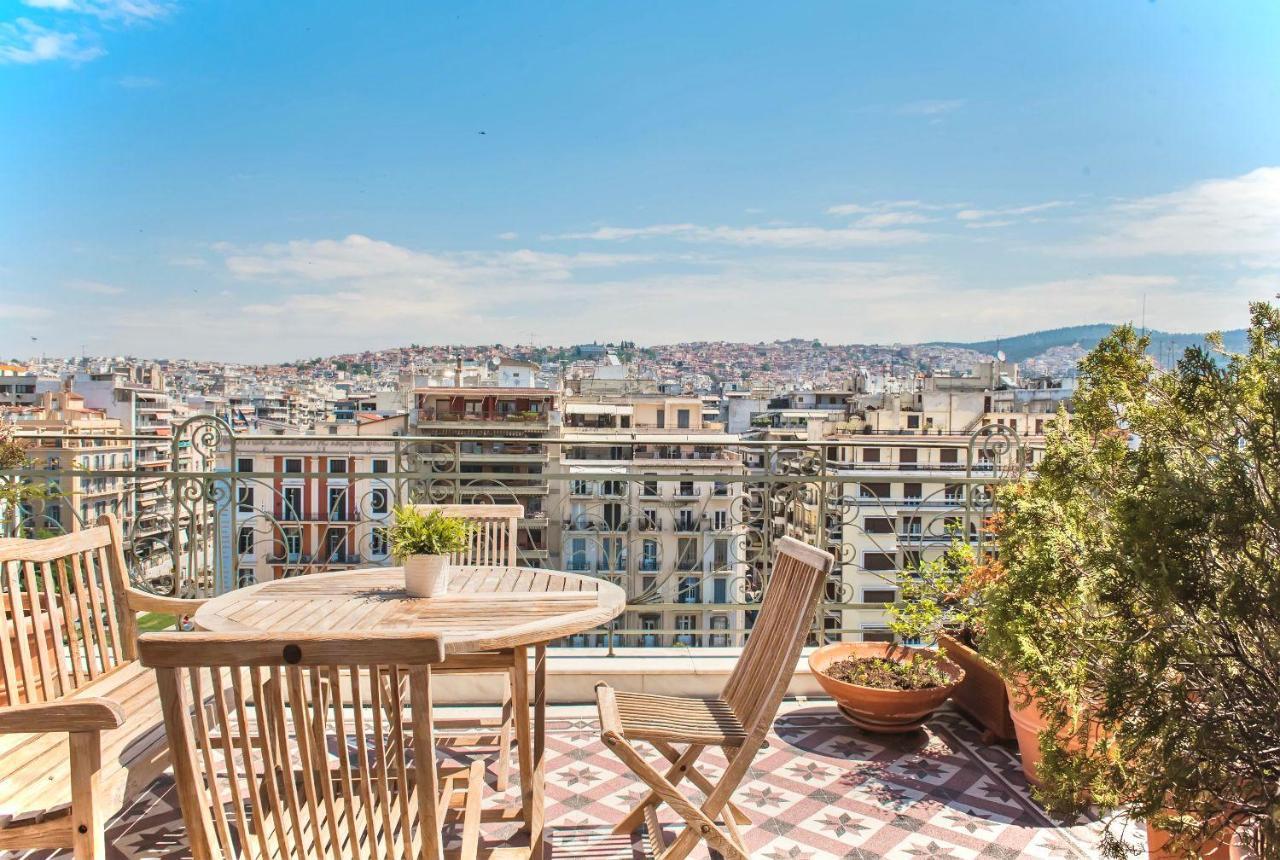 #Lighthouse Penthouse By Halu! Apts Apartment Tesalonika Bagian luar foto