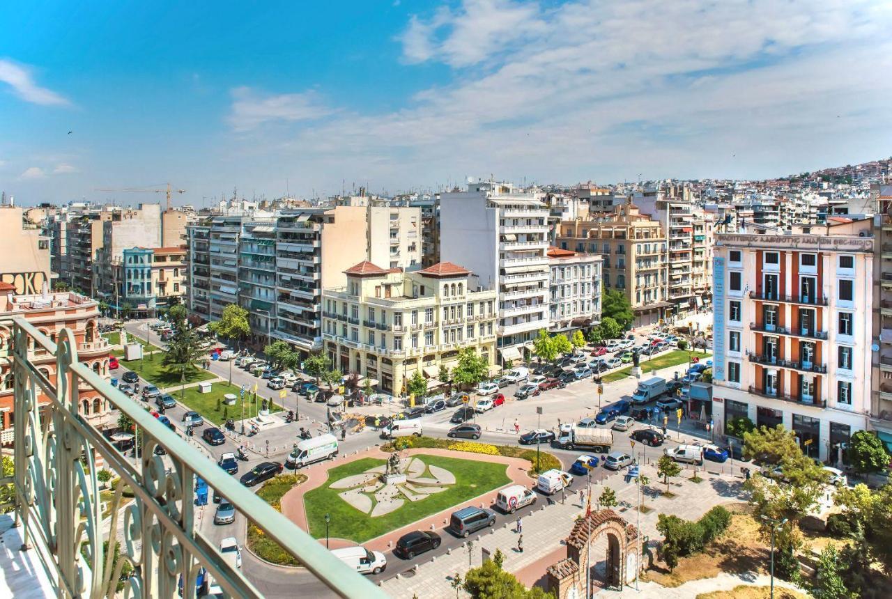 #Lighthouse Penthouse By Halu! Apts Apartment Tesalonika Bagian luar foto