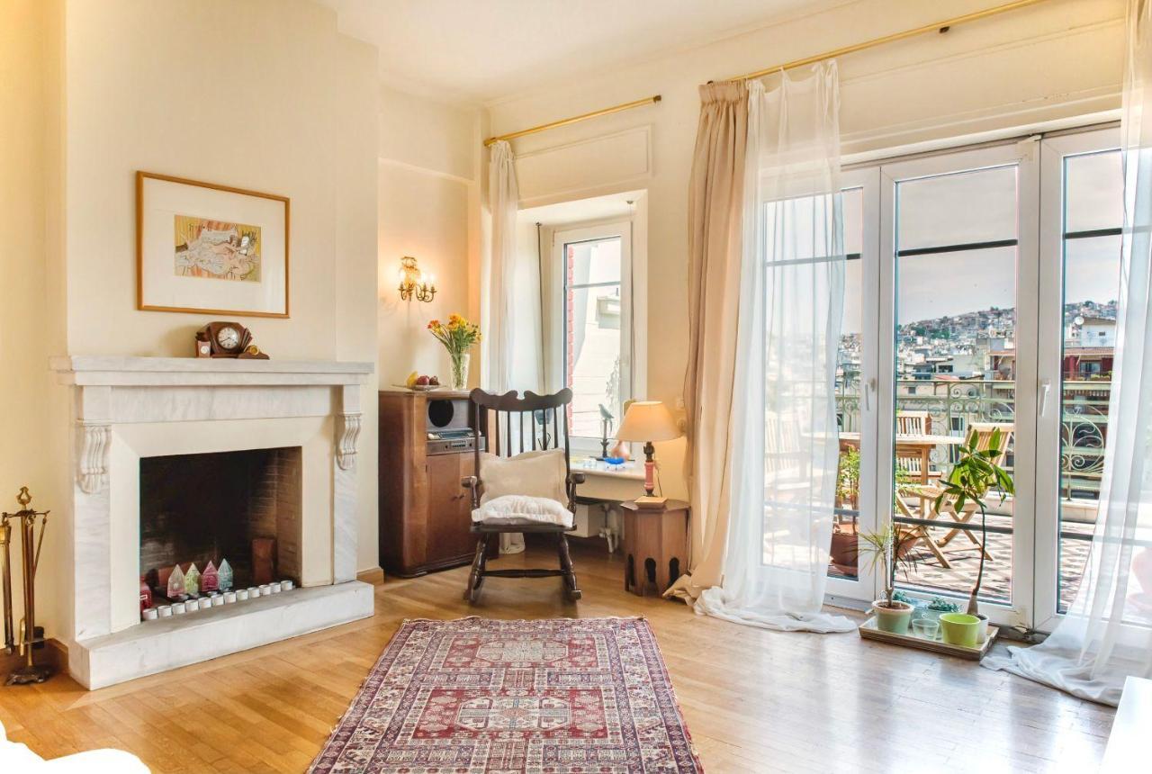 #Lighthouse Penthouse By Halu! Apts Apartment Tesalonika Bagian luar foto