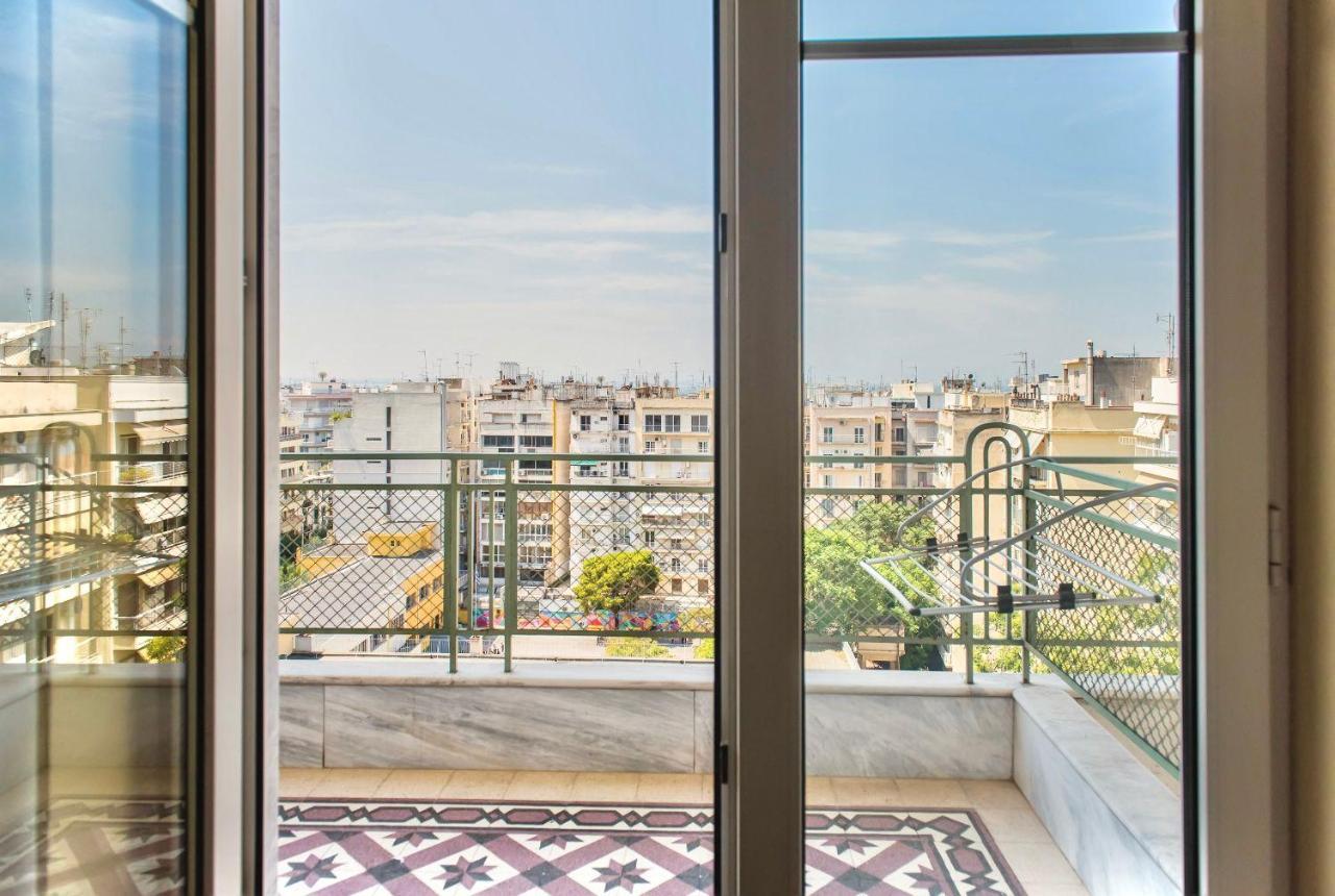 #Lighthouse Penthouse By Halu! Apts Apartment Tesalonika Bagian luar foto